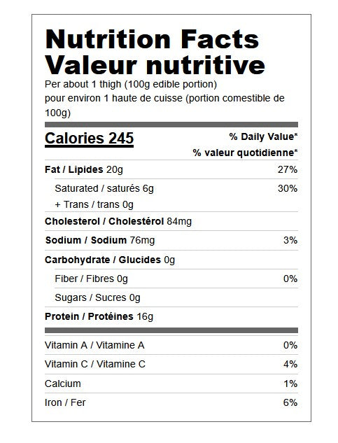 Yorkshire Valley Organic Chicken Thighs