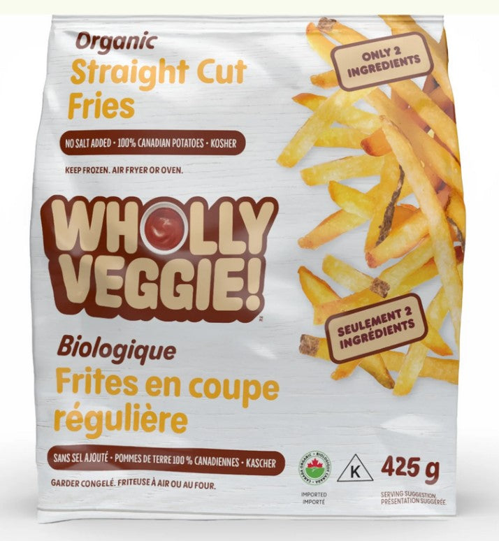 Wholly Veggie Organic Straight Cut Fries