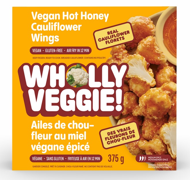 Wholly Veggie Hot Honey Cauliflower Wings