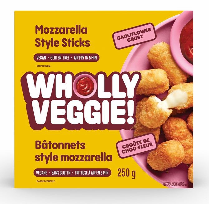 Wholly Veggie Vegan Mozzarella Style Sticks