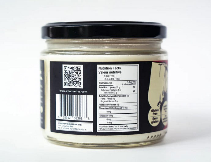 Whoa Nelly 100% Grass-Fed Beef Tallow