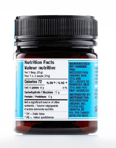 Wedderspoon Manuka Honey K Factor 12