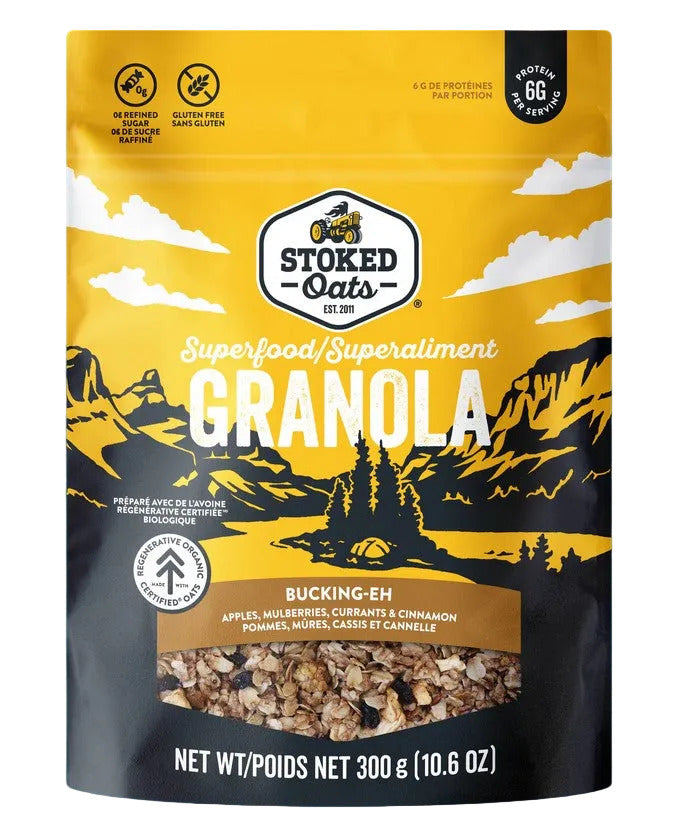 Stoked Oats Bucking Eh Superfood Granola