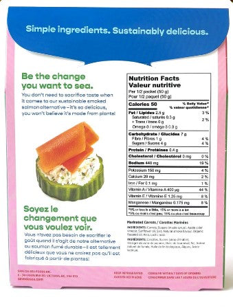 Save Da Sea Plant Based Smoked Salmon