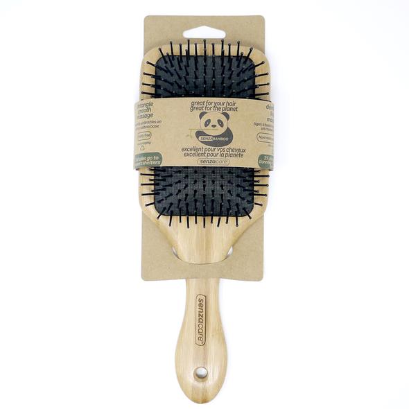 Senzacare Paddle Bamboo Hairbrush