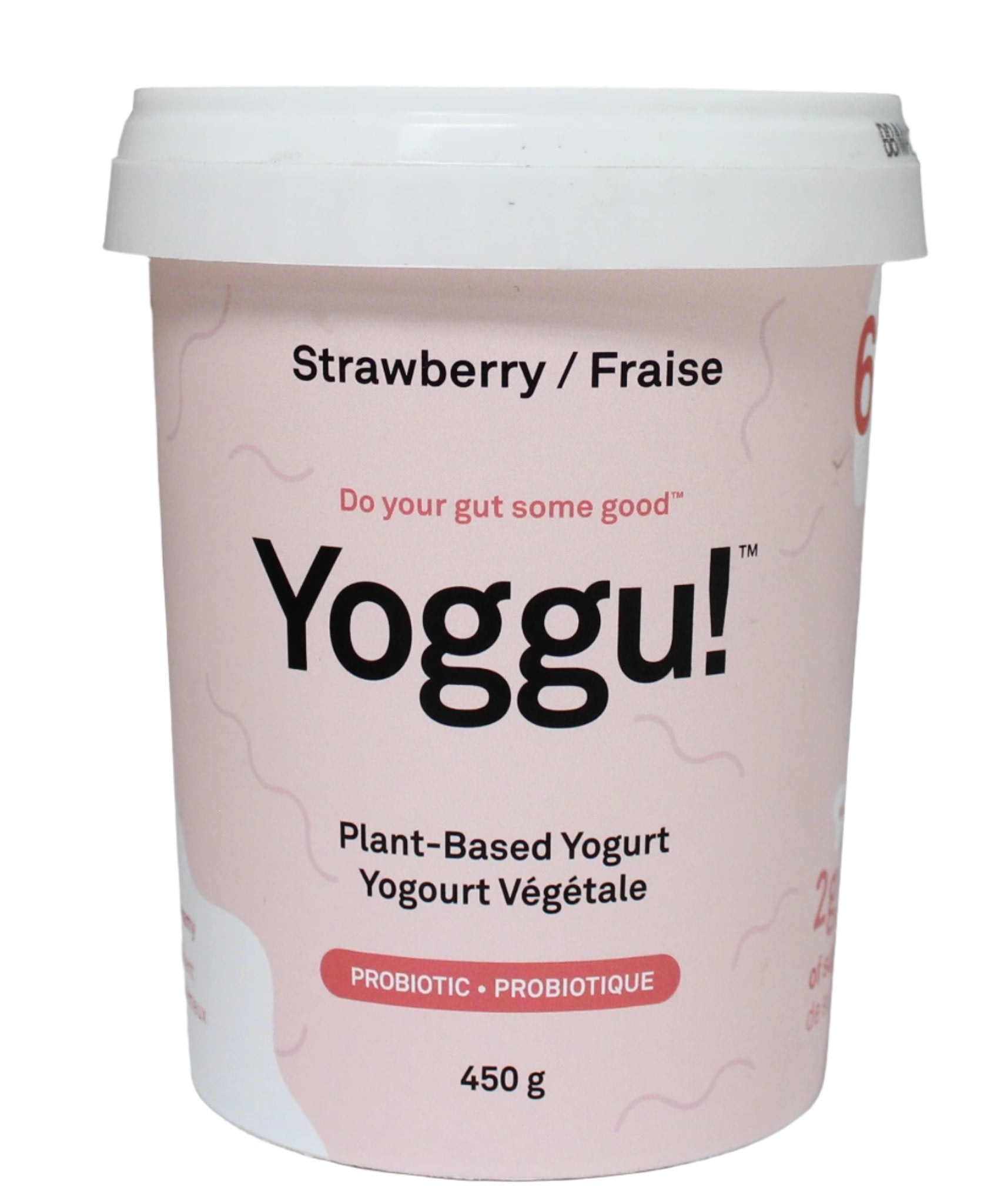 Yoggu! Strawberry Dairy-Free Yogurt