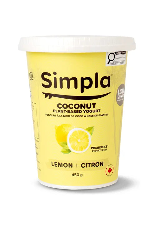 Simpla Vegan Lemon Coconut Yogurt