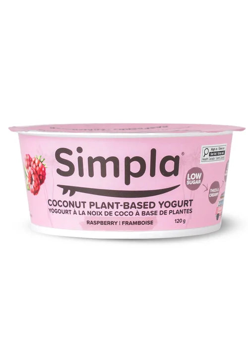 Simpla Raspberry Plant-Based Coconut Yogurt