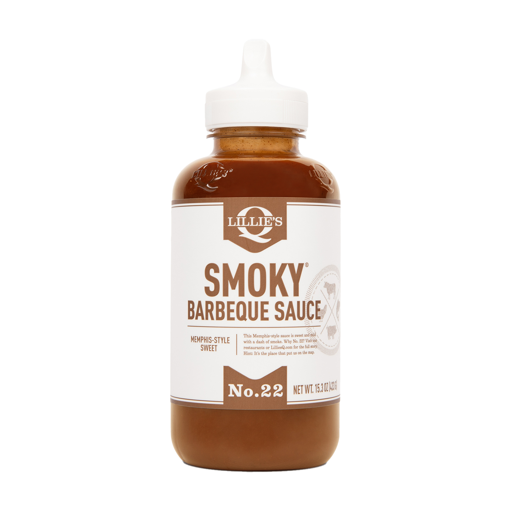 Lillie's Smoky BBQ Sauce w/Squeeze Bottle