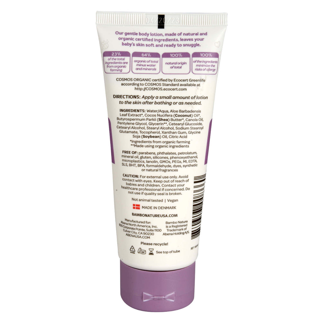 Bambo Nature Snuggle Time Body Lotion