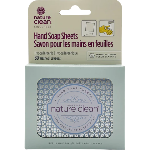 Nature Clean Hypoallergenic Hand Soap Sheets