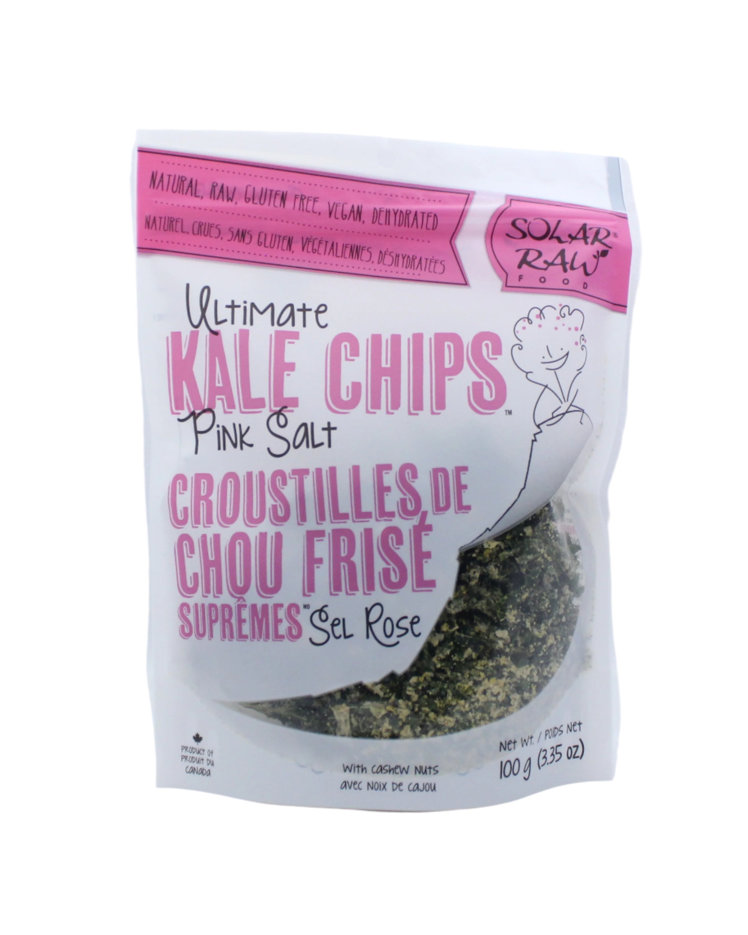 Pink Salt Kale Chips
