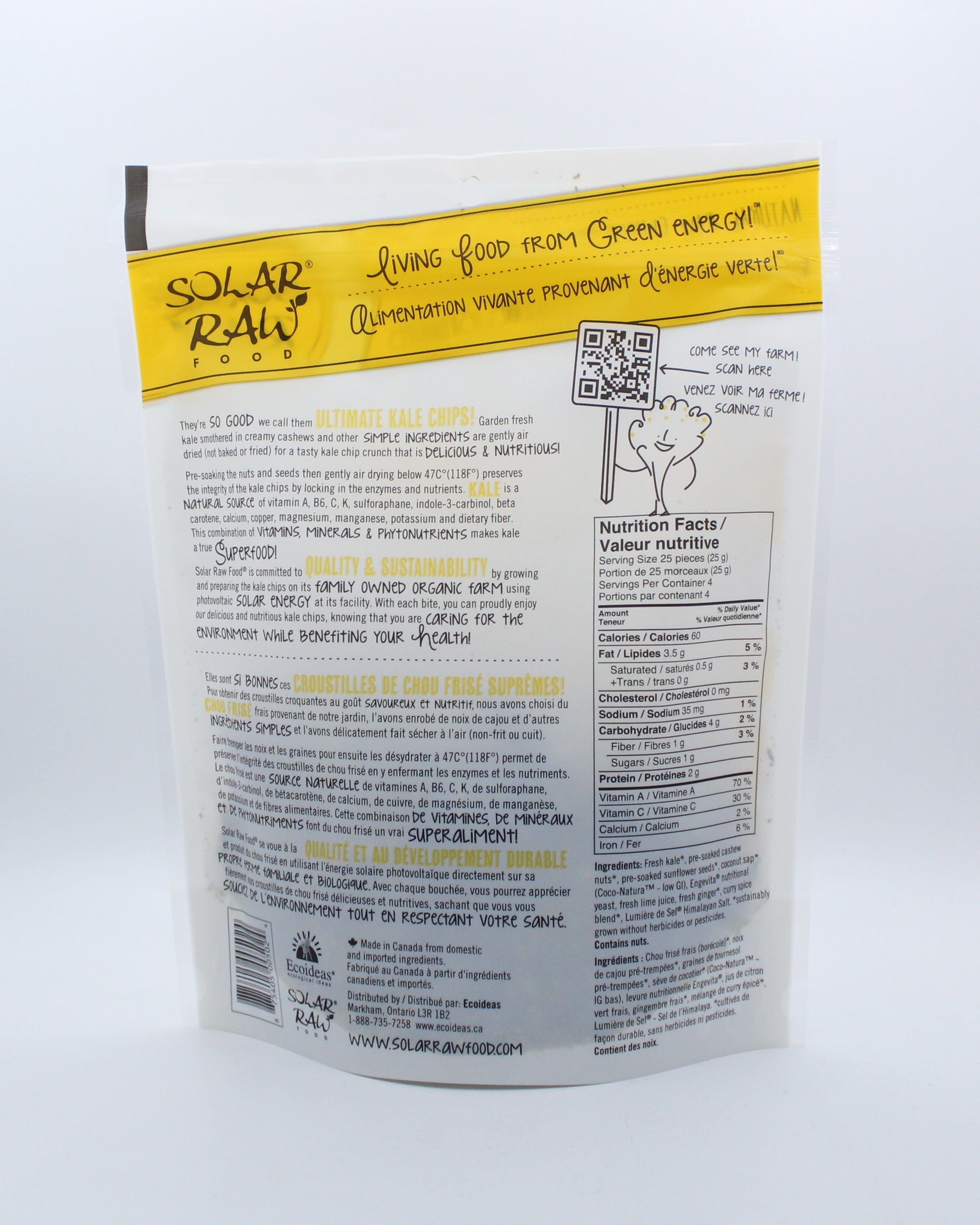 Spicy Curry Lime Kale Chips