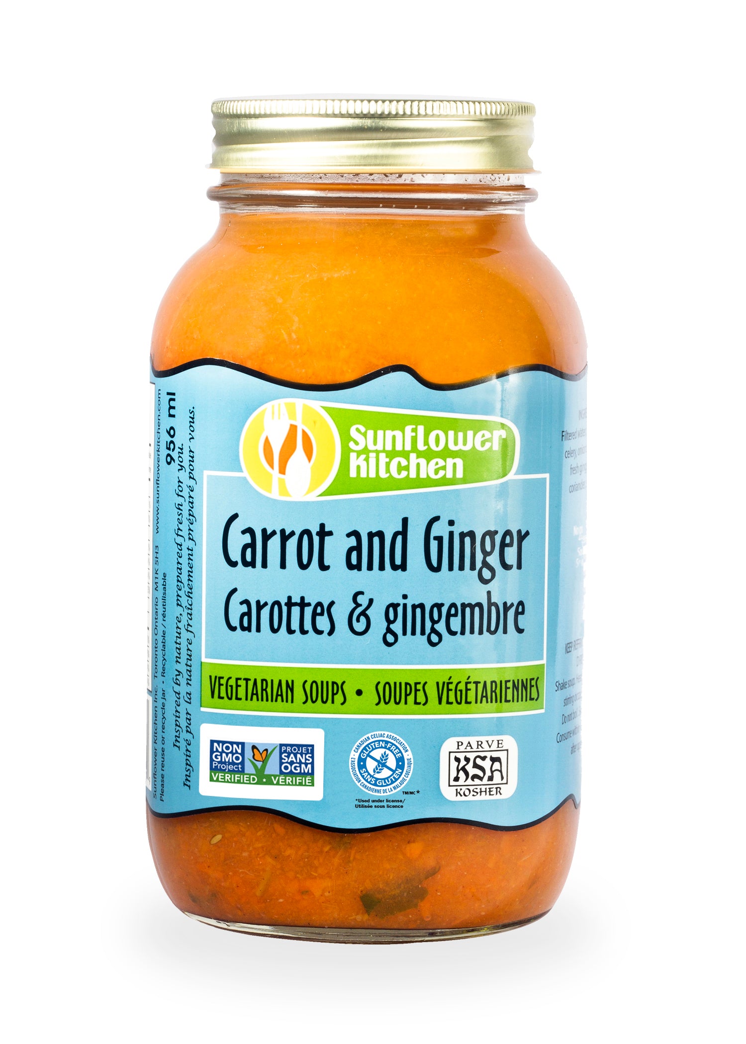 Sunflower Kitchen Carrot & Ginger Soup