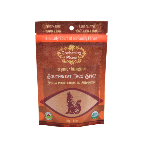 Gathering Place Organic Southwest Taco Spice