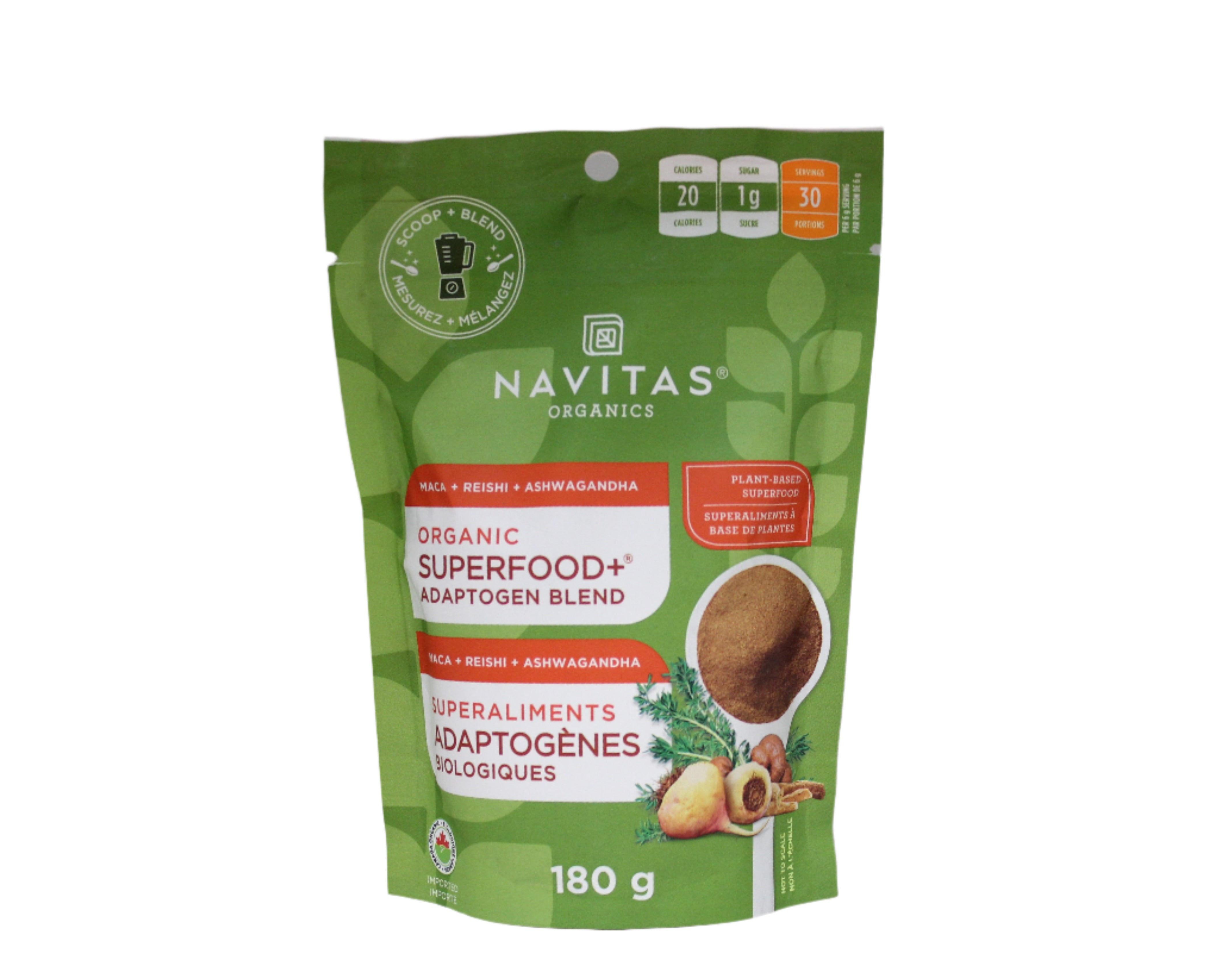 Navitas Organics Organic Superfood+ Adaptogen Blend
