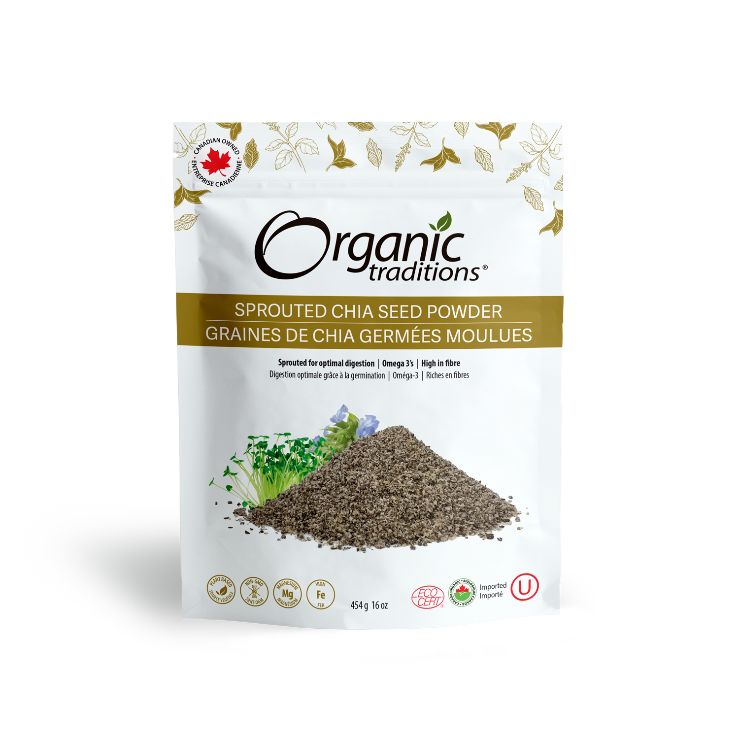 Sprouted Chia Seed Powder