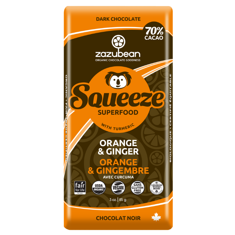 Zazubean Organic Squeeze Chocolate