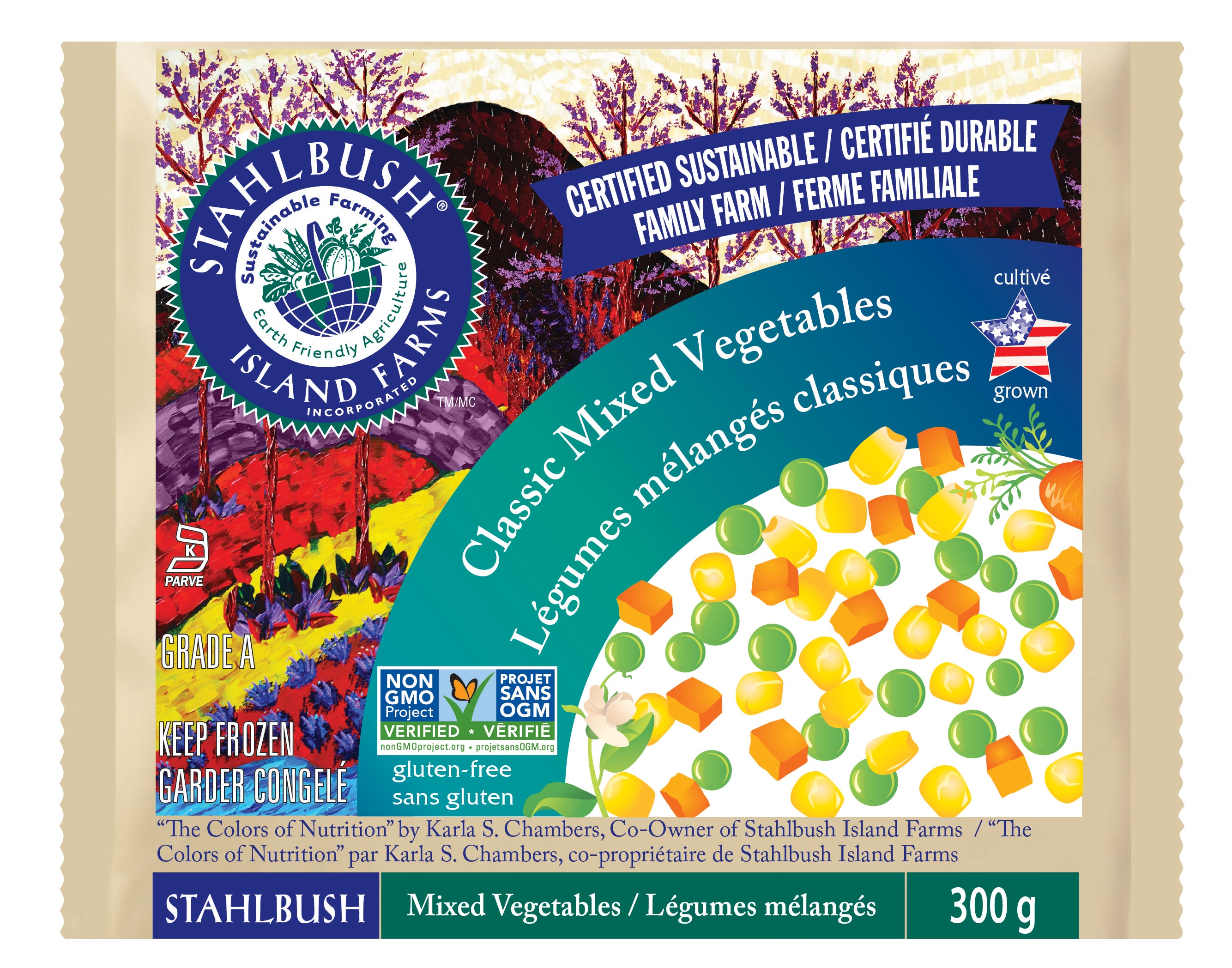 Stahlbush Frozen Mixed Vegetables