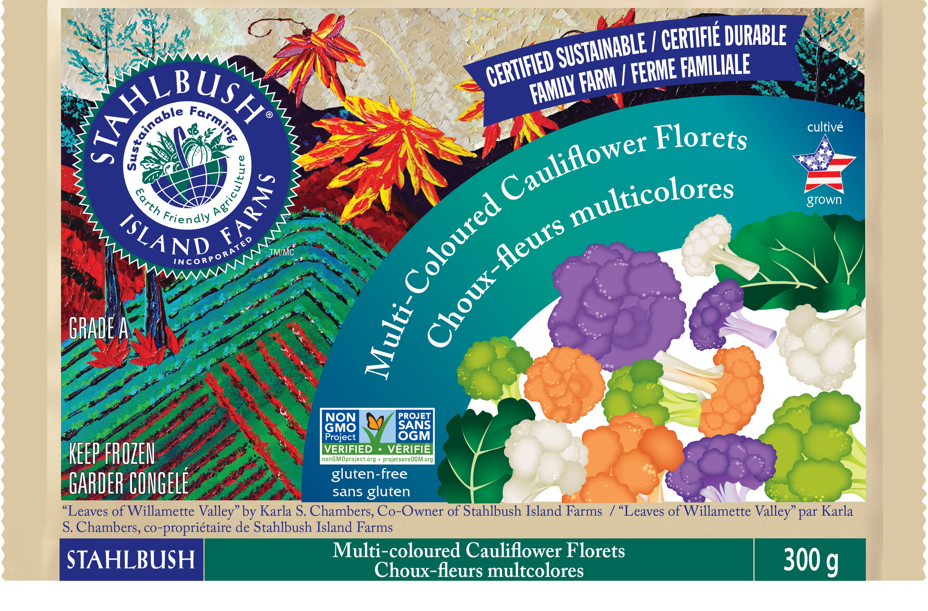 Stahlbush Multi Coloured Cauliflower
