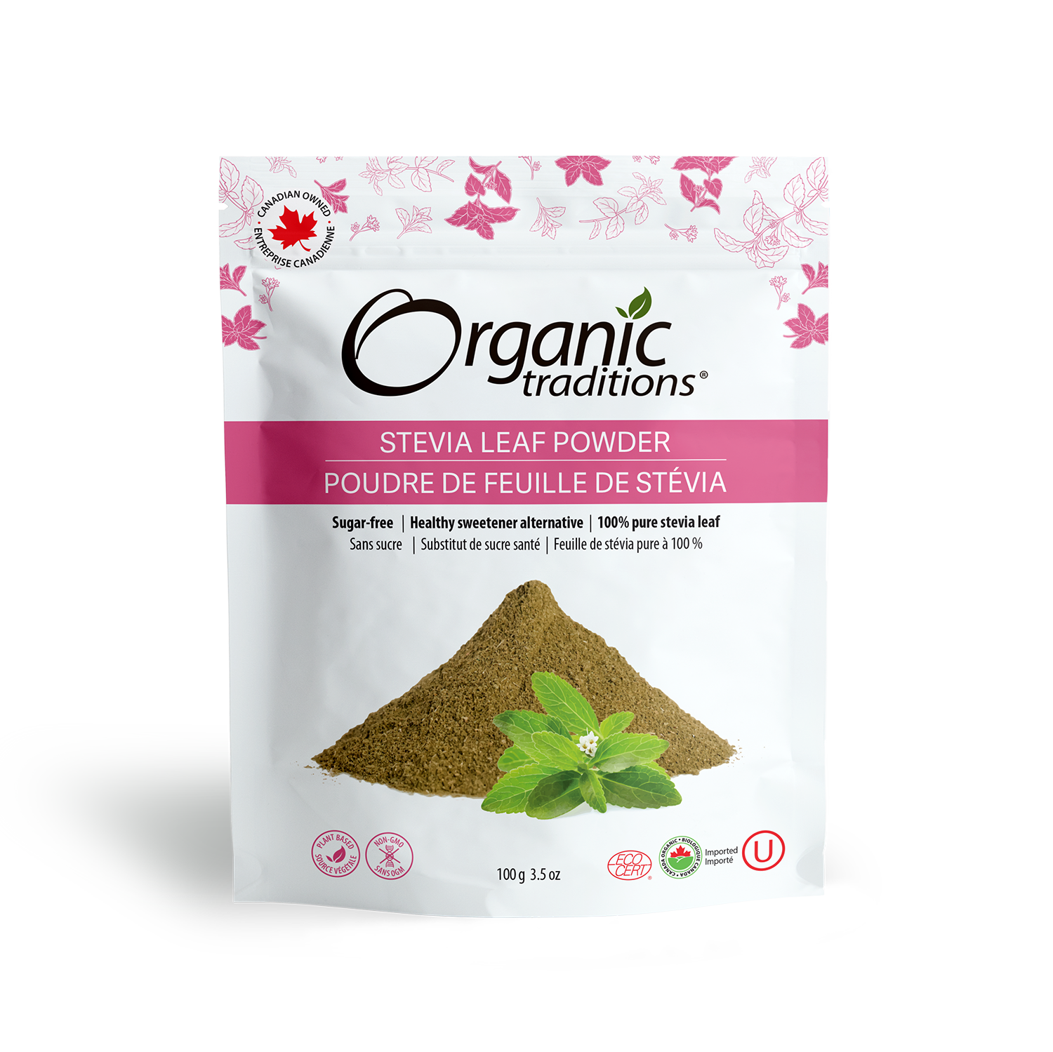 Organic Traditions Stevia Leaf Powder