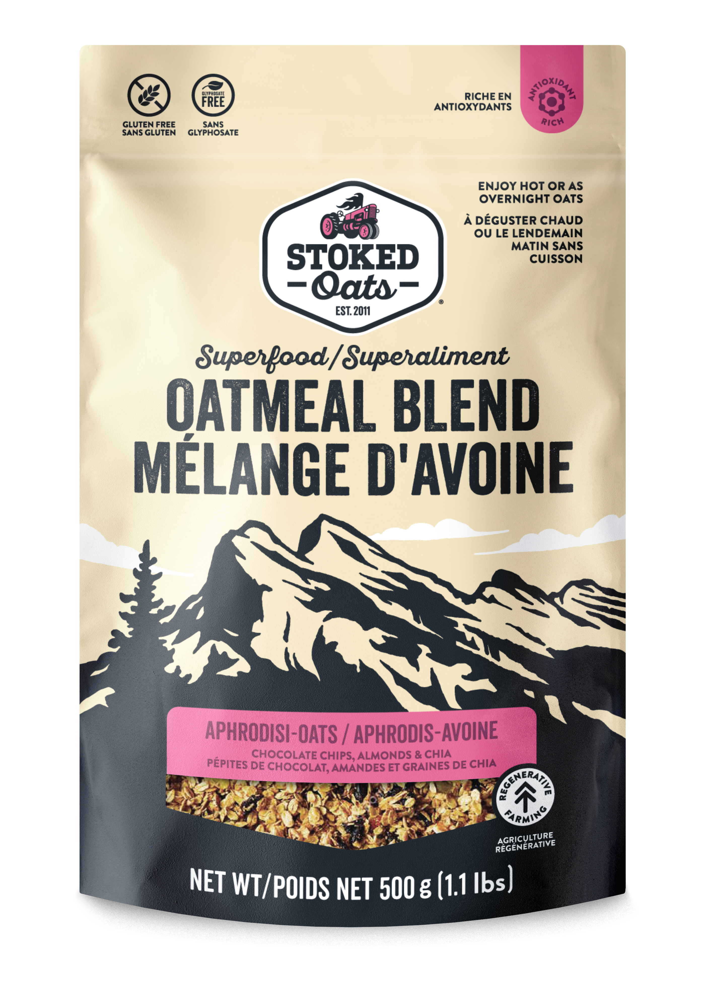 Stoked Oats Aphrodisi-Oats Oatmeal Blend