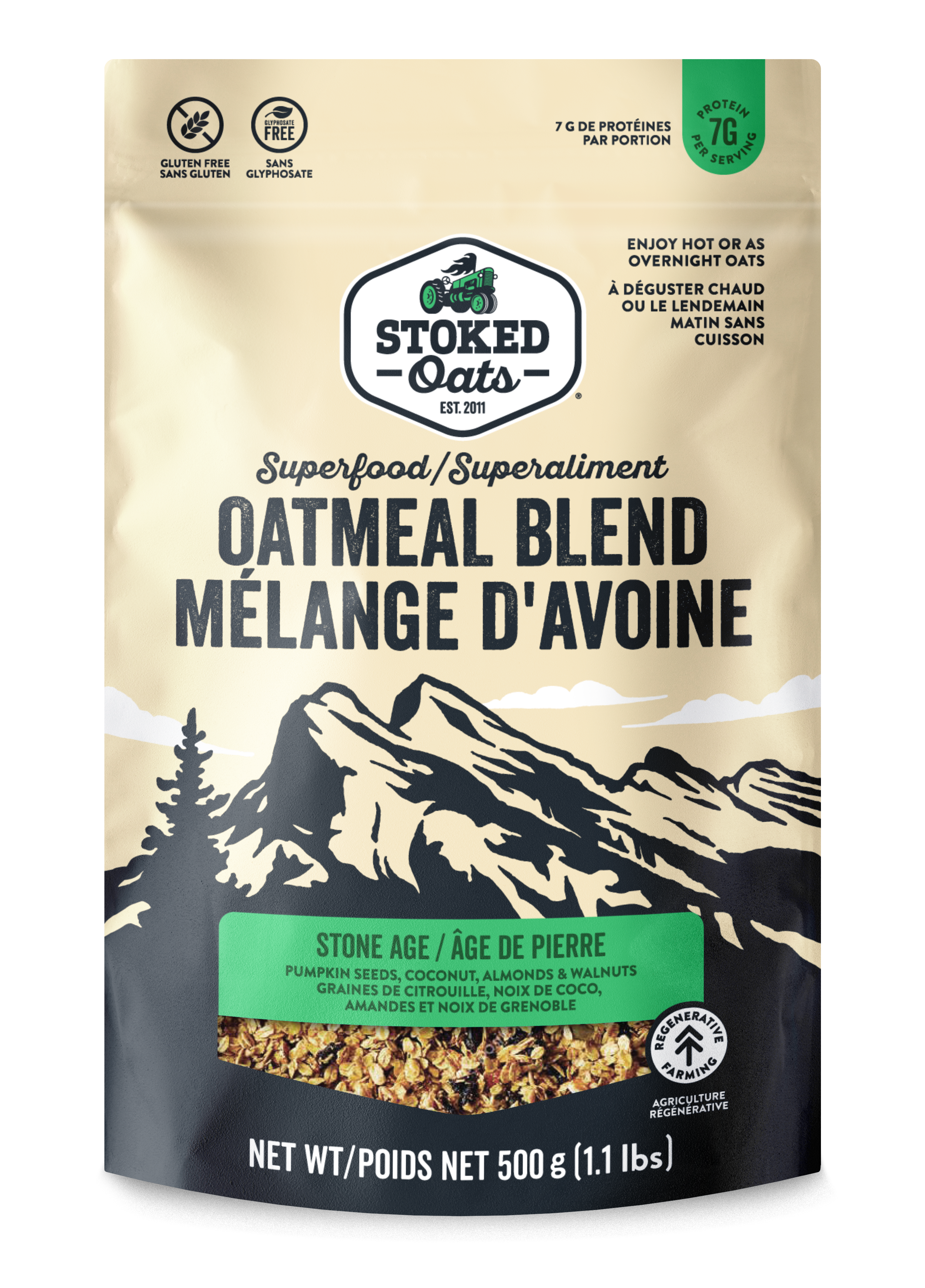 Stoked Oats Stone Age Oatmeal Blend