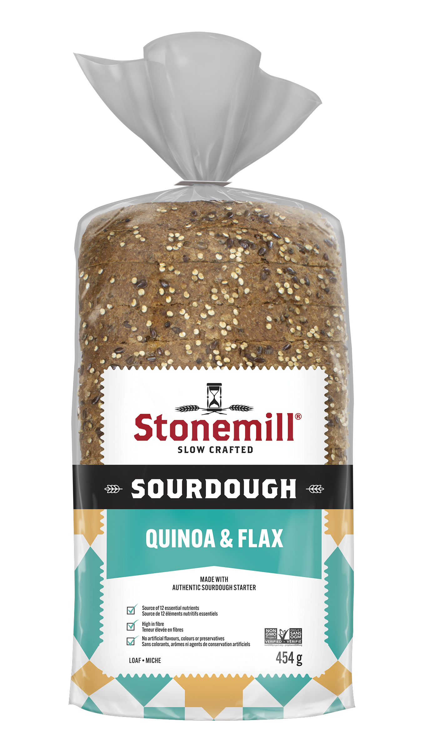 Stonemill Quinoa & Flax Sourdough Bread