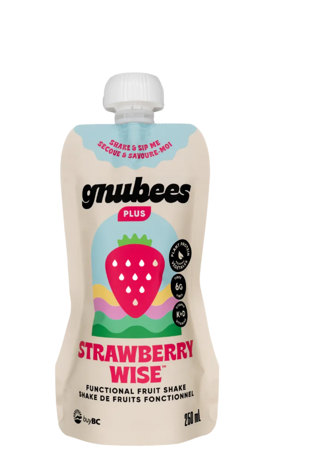 Gnubees Plus Strawberry Wise Fruit Shake