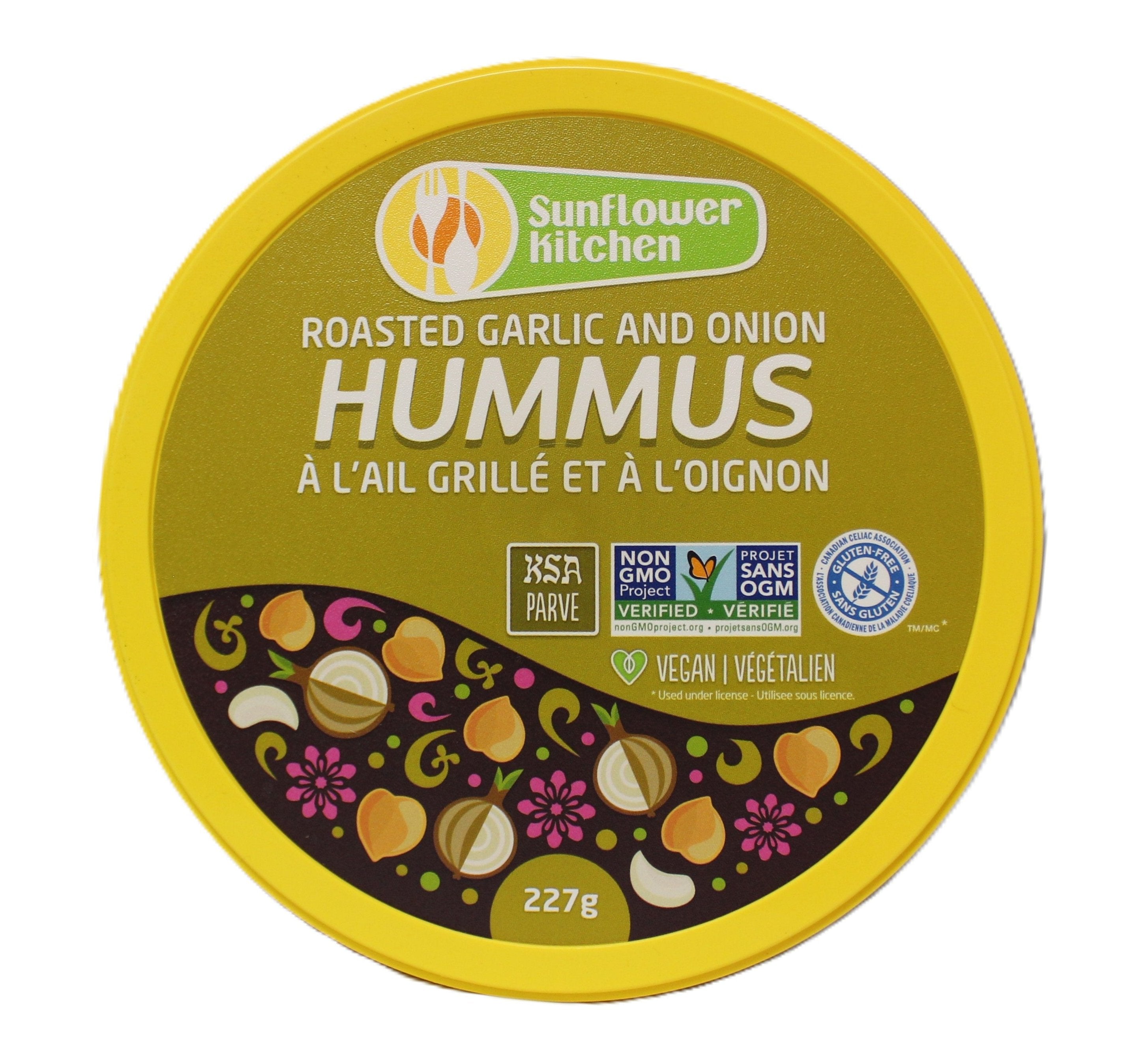 Sunflower Kitchen Garlic & Onion Hummus