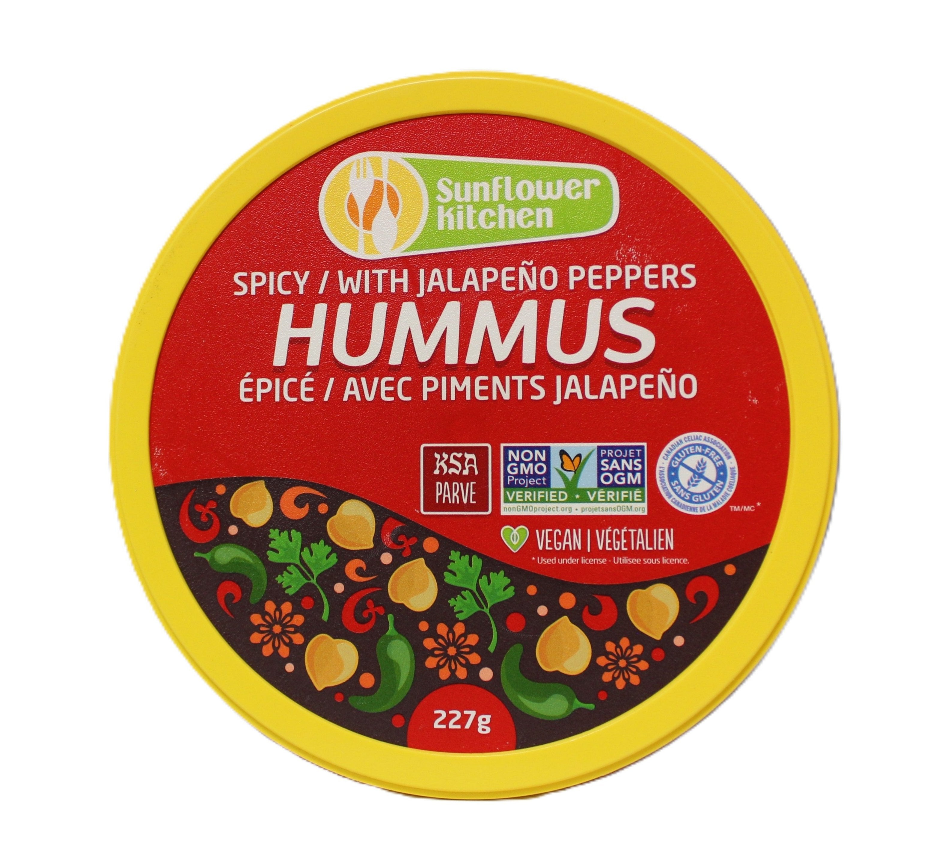 Sunflower Kitchen Spicy Hummus