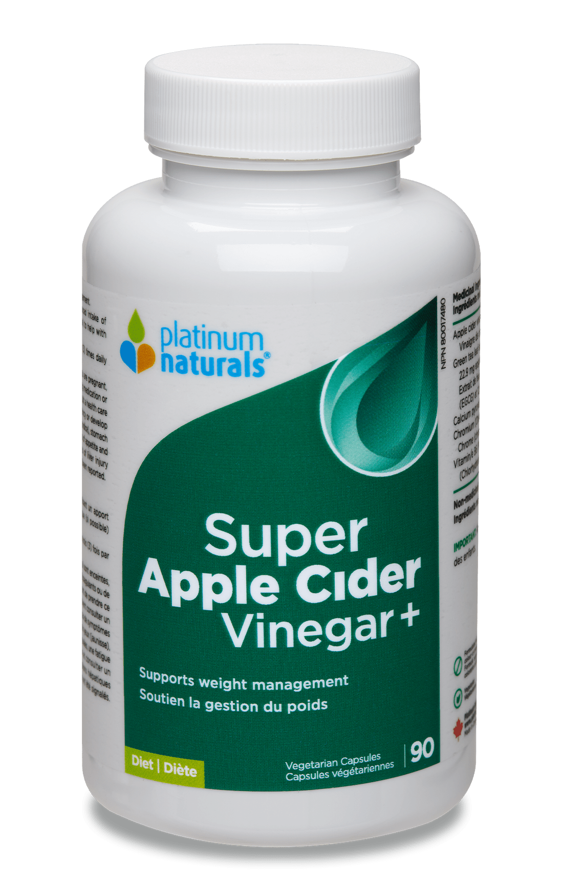 Platinum Naturals Super Apple Cider Vinegar+Diet