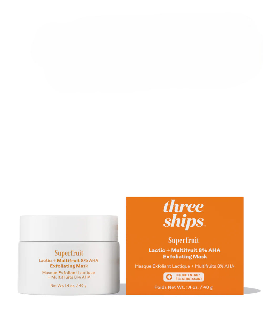 Three Ships Superfruit Lactic + Multifruit 8% AHA Exfoliating Mask