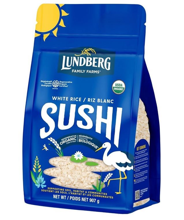 Lundberg Organci Sushi Short Grain White Rice