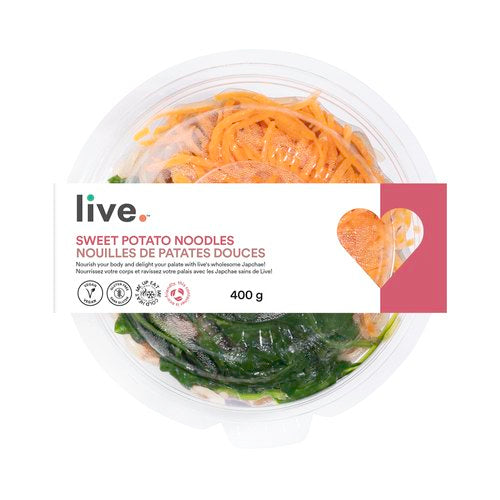 Live Vegan Sweet Potato Noodles