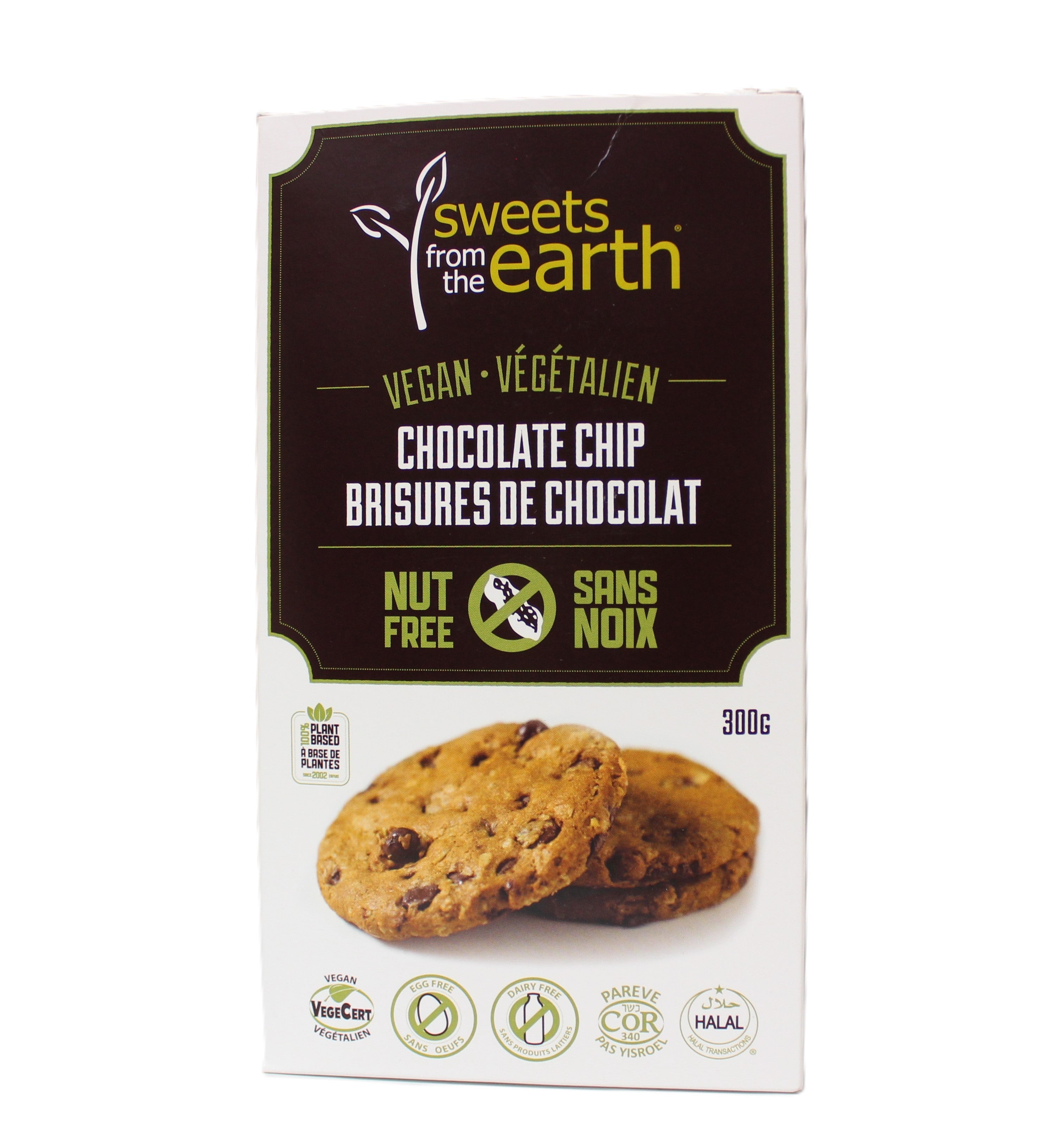Sweets From The Earth Chocolate Chip Cookies