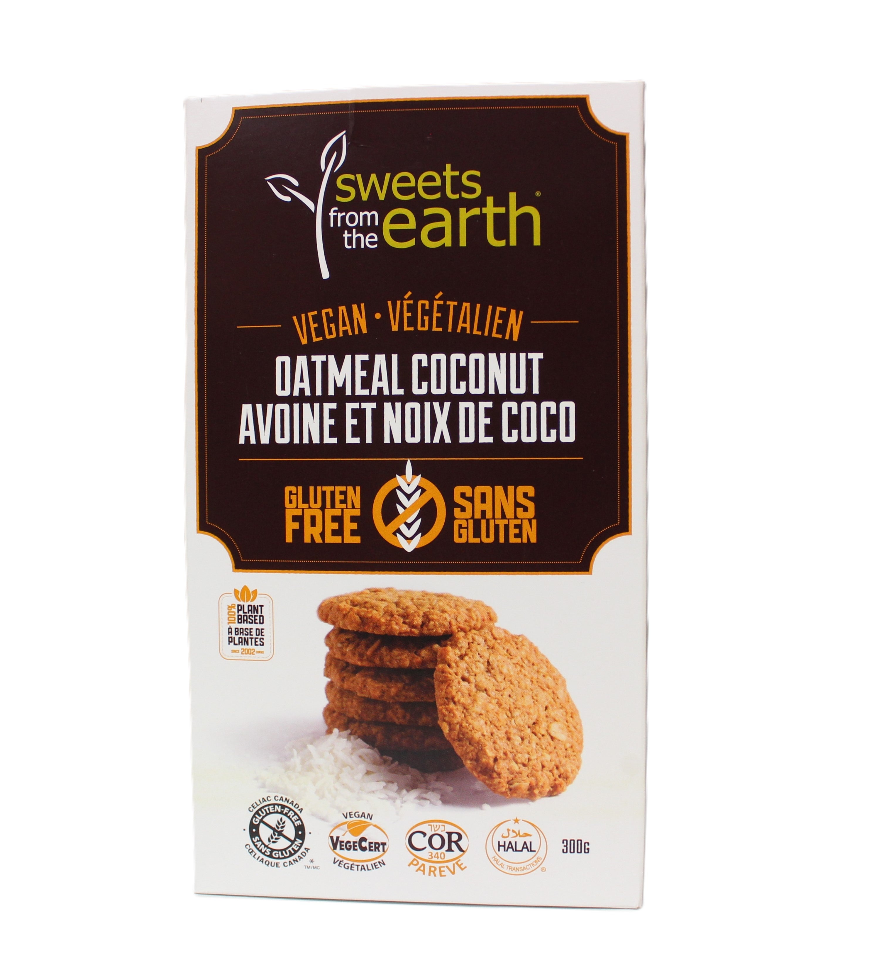 Sweets From The Earth Oatmeal Coconut Cookies