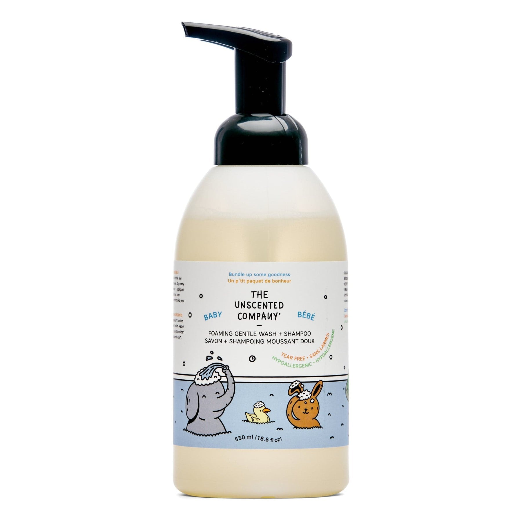 The Unscented Company Unscented Gentle Baby Foaming Wash & Shampoo