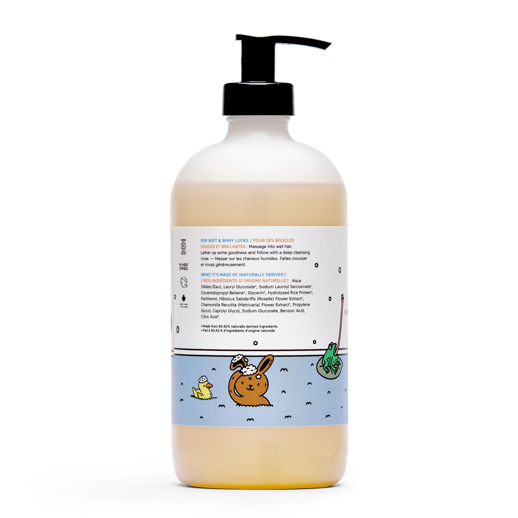 The Unscented Company Kids Hypoallergenic Shiny Shampoo + Wash