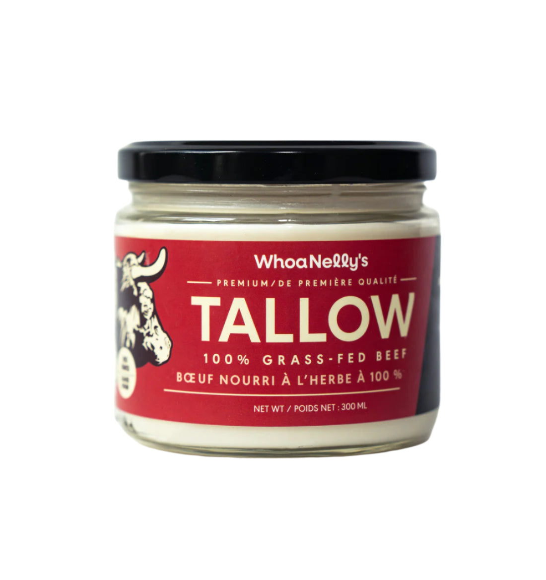 Whoa Nelly 100% Grass-Fed Beef Tallow