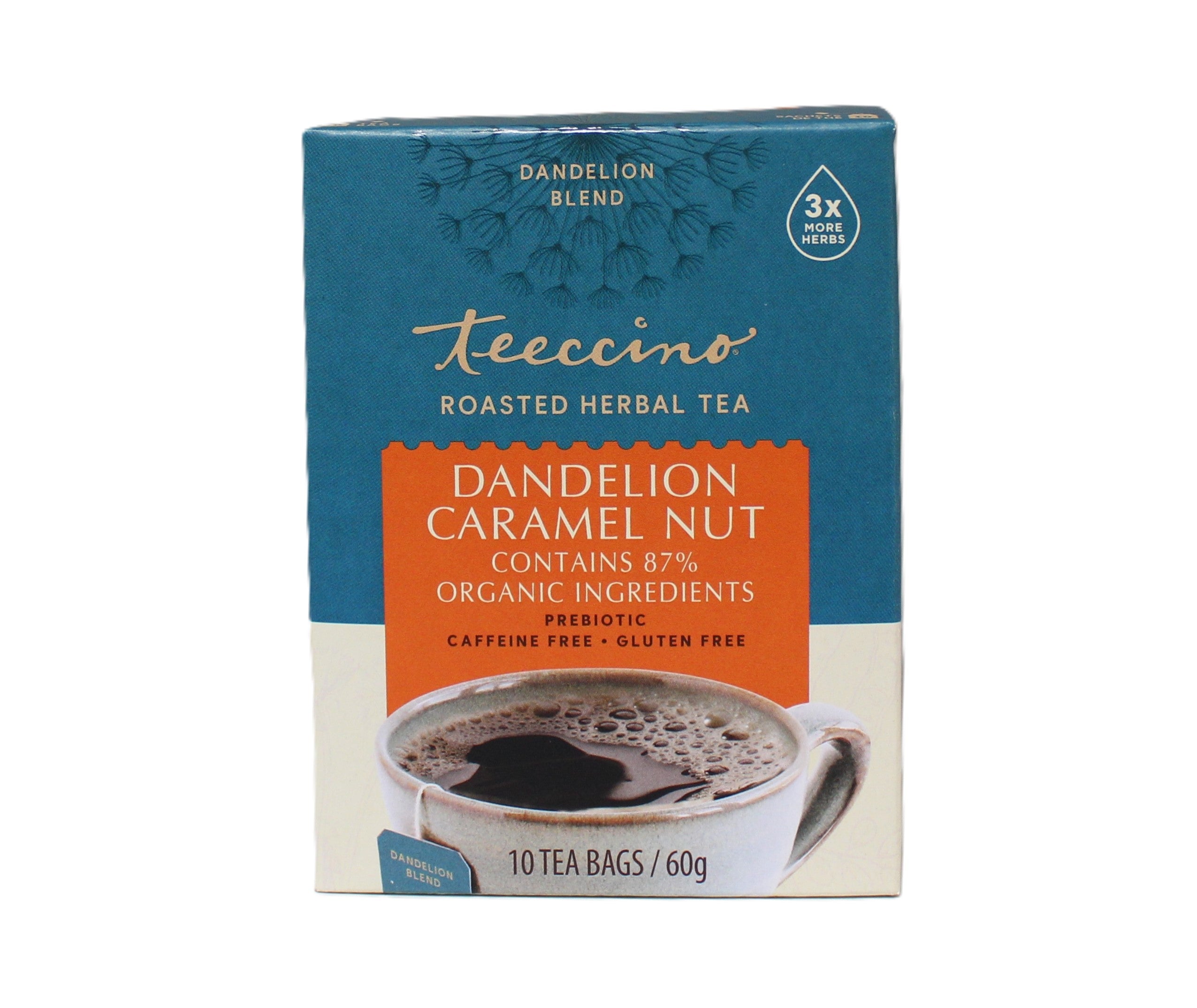 Teeccino Gluten Free Dandelion Caramel Nut