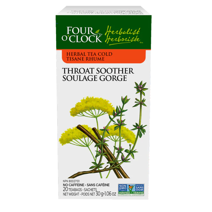Four O' Clock Throat Soother Tea