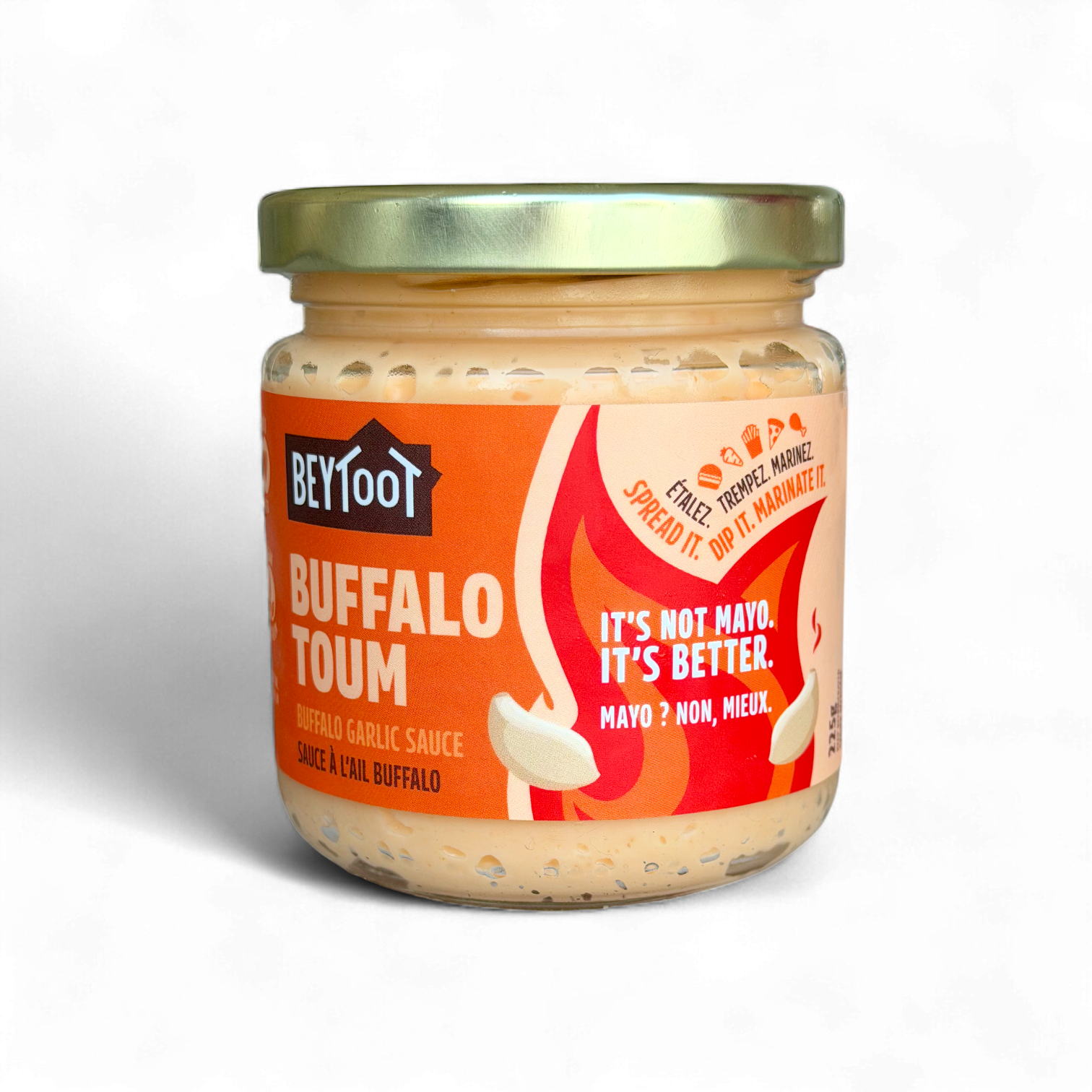 Buffalo Toum - Buffalo Garlic Dip