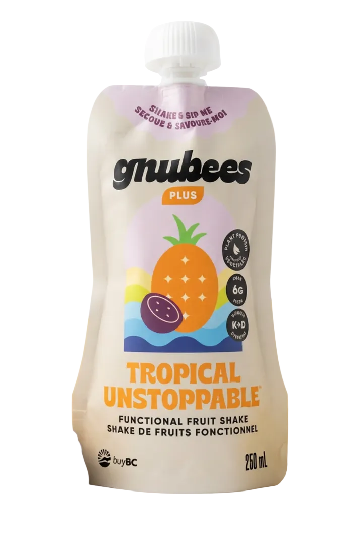 Gnubees Plus Tropical Unstoppable Fruit Shake