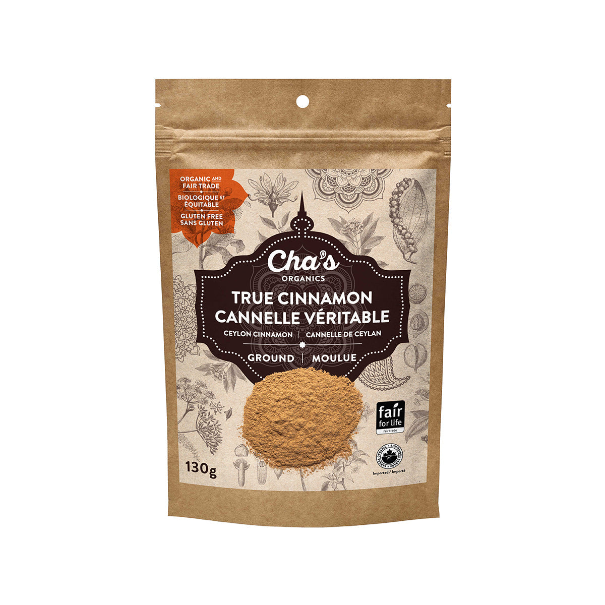Cha's Organics Organic True Cinnamon