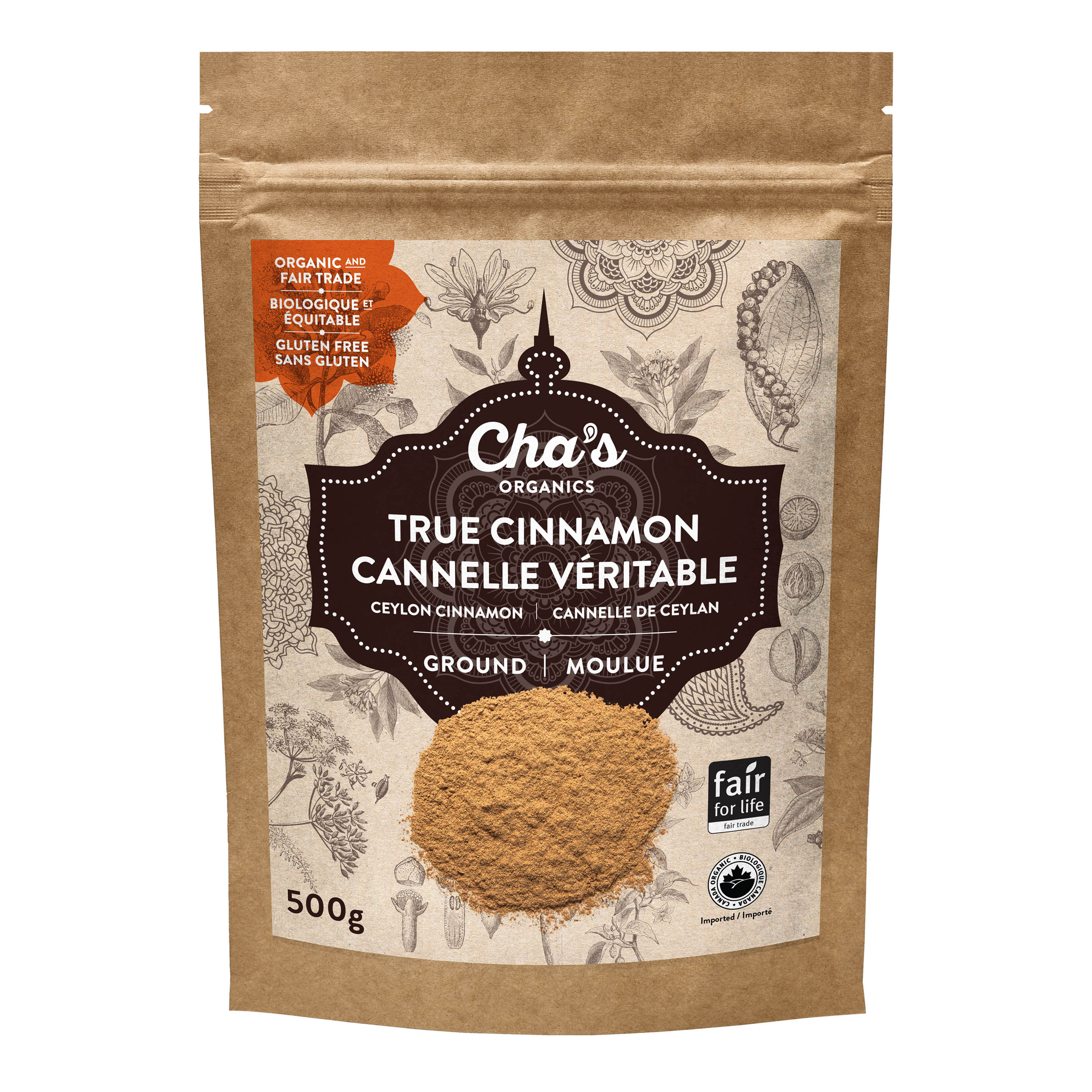 Cha's Organics Organic True Cinnamon