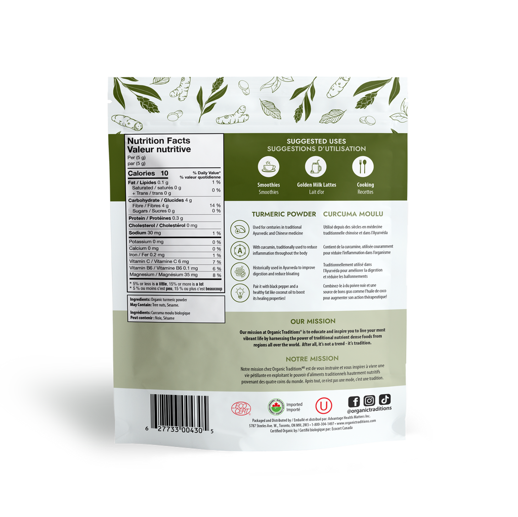 Organic Traditions Organic Turmeric Powder