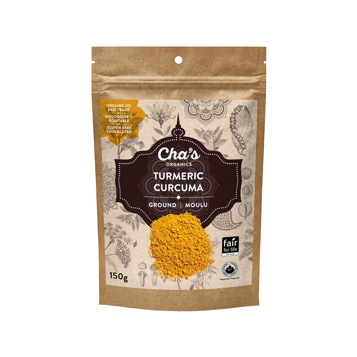 Cha's Organics Organic Ground Turmeric