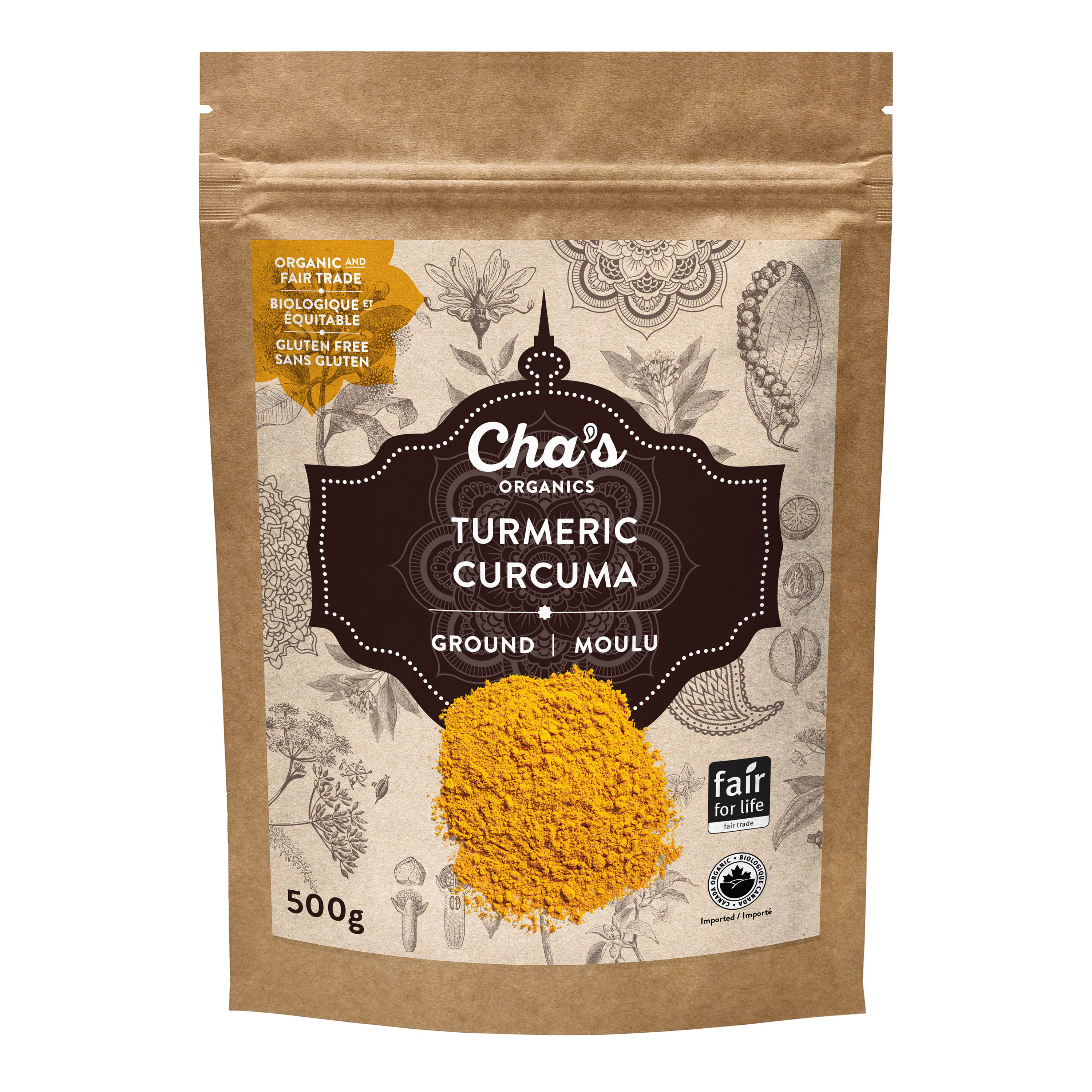 Cha's Organics Organic Ground Turmeric
