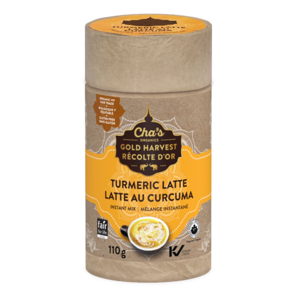 Cha's Organics Instant Turmeric Latte Mix